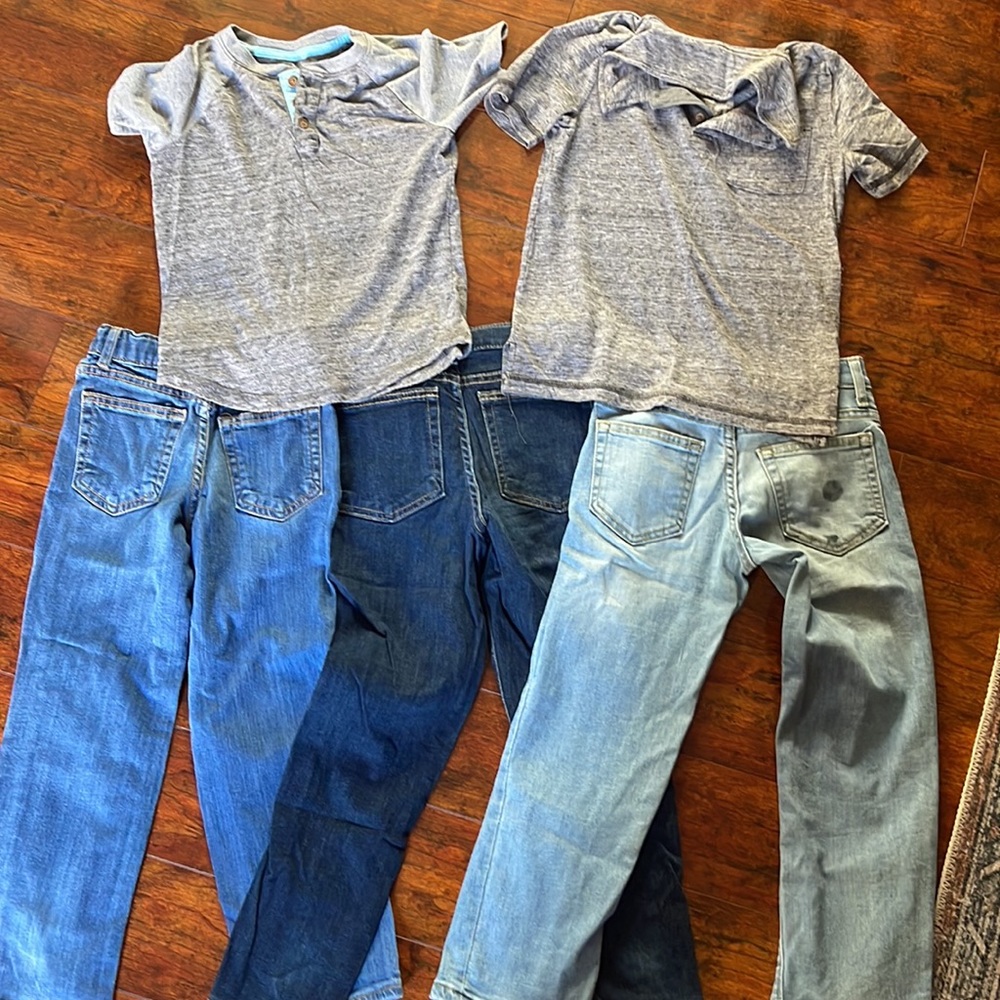 4 Jeans 2 Polos - Boys